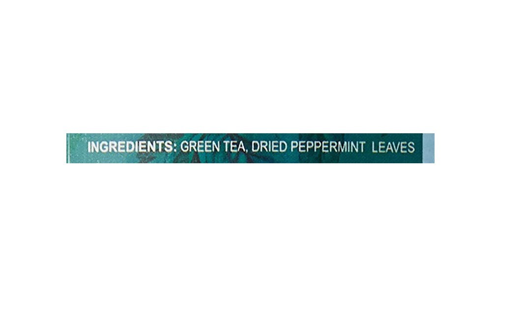 Wingreens Farms Pepper Mint Leaves Green Tea   Jar  60 grams